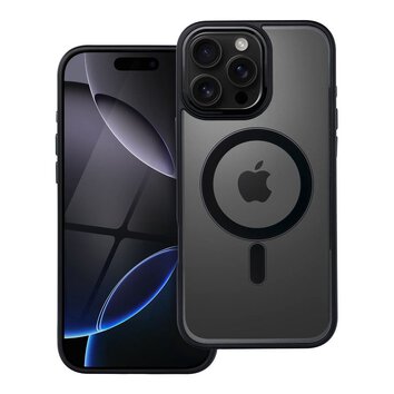 Futerał COLOR EDGE MAG COVER kompatybilny z MagSafe do IPHONE 16 Pro Max czarny