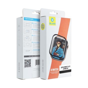 Szko Hartowane 5D Mr. Monkey Glass - do Apple Watch SE / SE 2 40MM czarny (Strong HD)