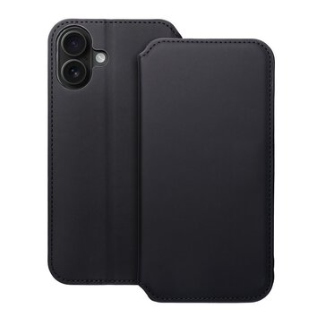 Kabura DUAL POCKET Book do IPHONE 16 Plus czarny