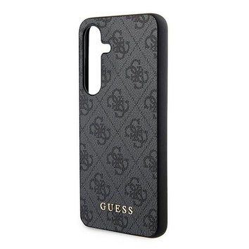 GUESS futera do SAMSUNG A35 GUOHCSA35G4GFGR (PU 4G Classic Metal Logo) czarny