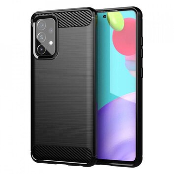 Futerał CARBON do SAMSUNG Galaxy A52 5G / A52 LTE ( 4G ) / A52S czarny