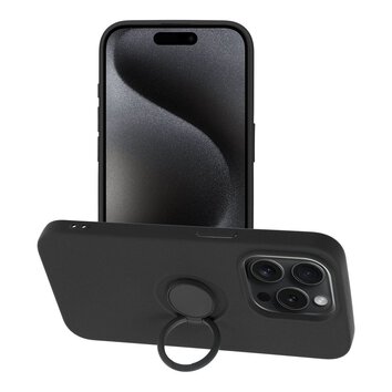 Futera SILICONE RING do IPHONE 15 PRO czarny