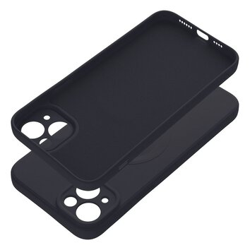 Futera SILICONE MAG COVER kompatybilny z MagSafe do IPHONE 14 Plus czarny