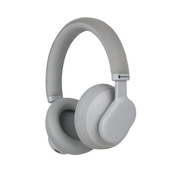 FORCELL F-AUDIO suchawki bezprzewodowe nagowne ANC Touch Beat szare