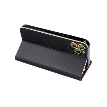 Kabura LUNA Book Gold do XIAOMI Redmi 12C czarny
