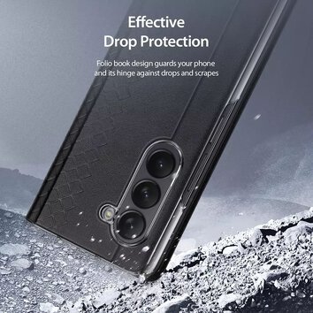 DUX DUCIS futera BRIL do SAMSUNG Z Fold5 5G czarny