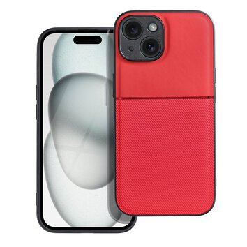 Futera NOBLE do IPHONE 15 czerwony