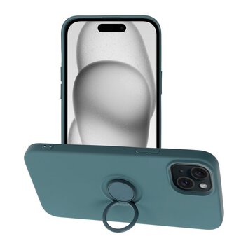 Futera SILICONE RING do IPHONE 15 PLUS zielony