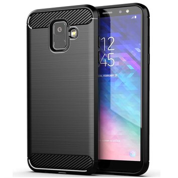 Futerał CARBON do SAMSUNG Galaxy A6 ( A6 2018 ) czarny