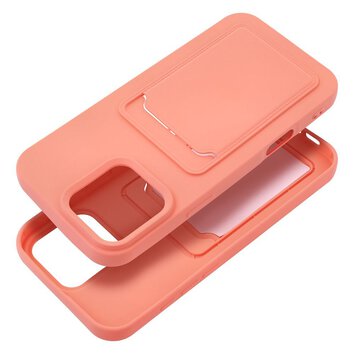 Futerał CARD CASE do IPHONE 16 Pro Max różowy
