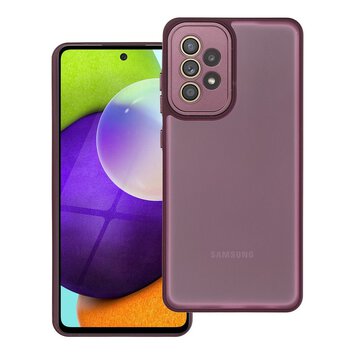 Futera VARIETE do SAMSUNG A52 5G / A52 LTE ( 4G ) / A52s 5G purpurowy