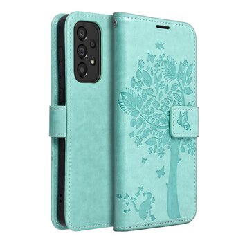 Kabura MEZZO Book do SAMSUNG A33 5G drzewo zielony