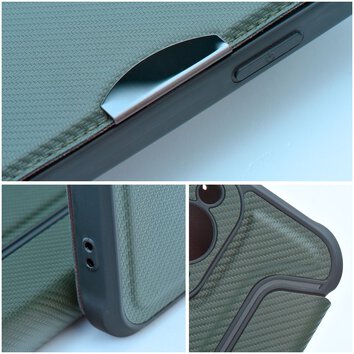 Kabura RAZOR Book do XIAOMI Redmi NOTE 13 PRO 4G ciemnozielony