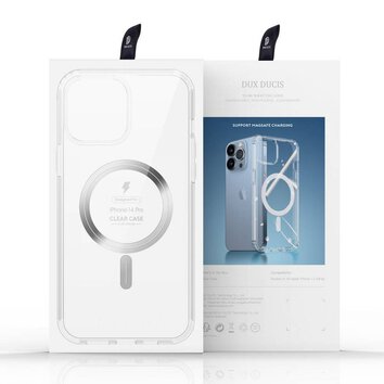 DUX DUCIS futera CLIN MAG kompatybilny z MagSafe do IPHONE 14 Pro transparentny