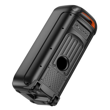HOCO głośnik bluetooth + 2 x bezprzewodowe mikrofony HA13 Max czarny HOCO głośnik bluetooth + 2 x bezprzewodowe mikrofony HA13 Max czarny