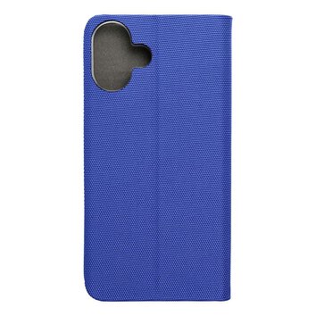 Kabura SENSITIVE Book do IPHONE 16 Plus niebieski