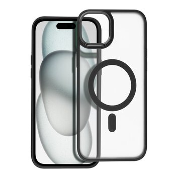 Futera Matte Mag Cover kompatybilny z MagSafe do IPHONE 15 PLUS czarny