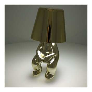 Lampka nocna GOLD MAN Art Deco siedzcy (wzr 2) MLTL