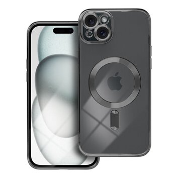 Futera Electro Mag Cover kompatybilny z MagSafe do IPHONE 15 PLUS czarny