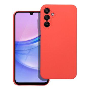 Futera SILICONE do SAMSUNG Galaxy A15 5G / A15 4G brzoskwiniowy