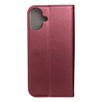 Kabura SMART MAGNETO do IPHONE 16 Plus burgundowy