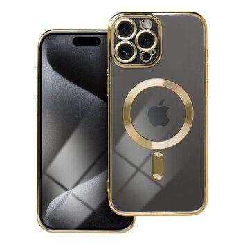 Futera Electro Mag Cover kompatybilny z MagSafe do IPHONE 15 PRO MAX zoty
