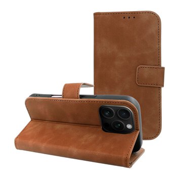 Kabura TENDER Book do IPHONE 16 Pro brązowy