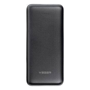 Bateria zewnętrzna (Powerbank) VEGER A20 - 20 000mAh czarny (W2015)