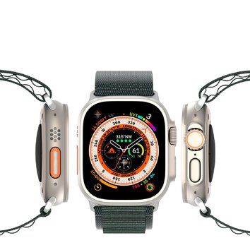 DUX DUCIS pasek GS nylonowy do Apple Watch 38 / 40 / 41 mm zielony