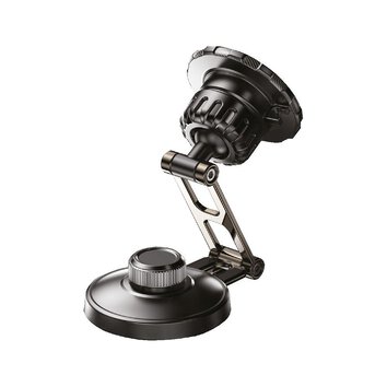 FORCELL F-Grip IronSecure uchwyt samochodowy do szyby/deski magnetyczny czarny