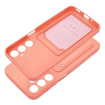 Futerał CARD CASE do SAMSUNG A16 5G różowy
