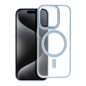 Futera Matte Mag Cover kompatybilny z MagSafe do IPHONE 15 PRO niebieski