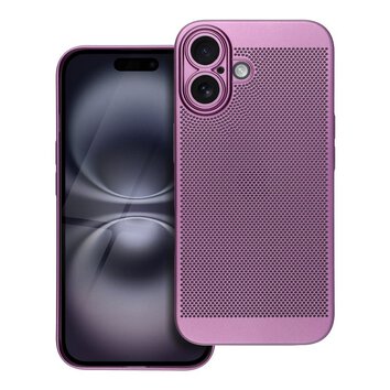 Futerał BREEZY do IPHONE 16 fioletowy