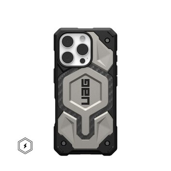 Futerał (UAG) Urban Armor Gear Monarch Pro do IPHONE 16 Pro titanium