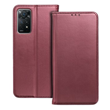 Kabura Smart Magneto do XIAOMI REDMI 10c burgundowy