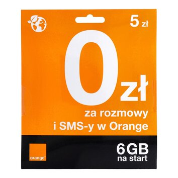 Karta Startowa ORANGE 5 Yes