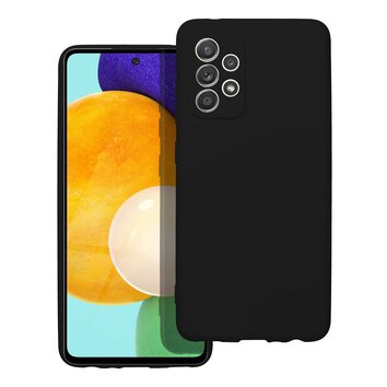 Futera SILICONE do SAMSUNG A52 5G / A52 LTE ( 4G ) / A52S czarny