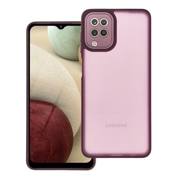 Futera VARIETE do SAMSUNG A12 / M12 purpurowy