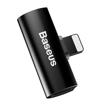 BASEUS adapter 2w1 Lightning do 2 x Lightning CAL46-01 czarny