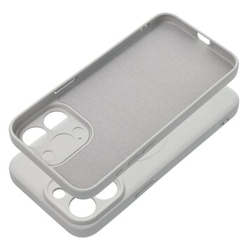 Futera Silicone Mag Cover kompatybilny z MagSafe do IPHONE 15 PRO MAX tytanowy