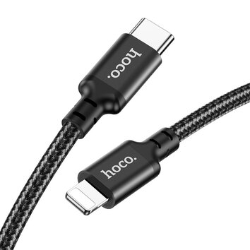 HOCO kabel Typ C do iPhone Lightning 8-pin PD20W TIMES X14 3 metry czarny
