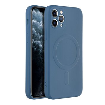 Futera Silicone Mag Cover kompatybilny z MagSafe do IPHONE 11 PRO niebieski