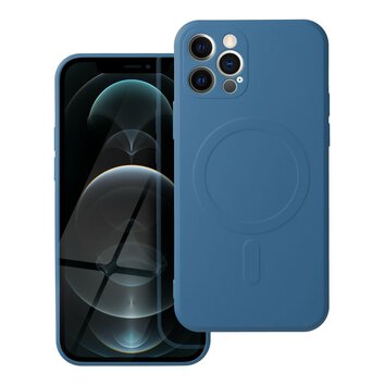 Futera Silicone Mag Cover kompatybilny z MagSafe do IPHONE 12 PRO niebieski