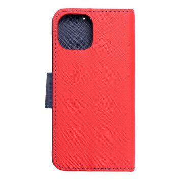 Kabura Fancy Book do IPHONE 15 czerwony / granatowy