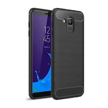 Futerał CARBON do SAMSUNG Galaxy J6 2018 czarny