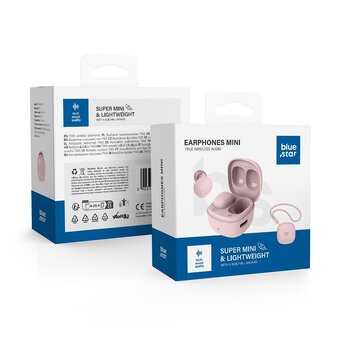 BLUE STAR suchawki bezprzewodowe / bluetooth stereo TWS Mini A19 rowe