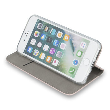 Etui Smart Magnetic do iPhone 14 6,1" różowo-złote