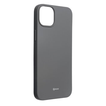 Futera Roar Colorful Jelly Case - do iPhone 15 Plus Szary