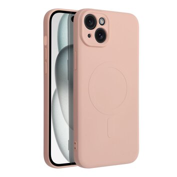 Futera Silicone Mag Cover kompatybilny z MagSafe do IPHONE 15 PLUS rowy