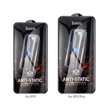 HOCO szko hartowane HD Anti-static (SET 25in1) - MULTIPACK do iPhone 15 (G10)